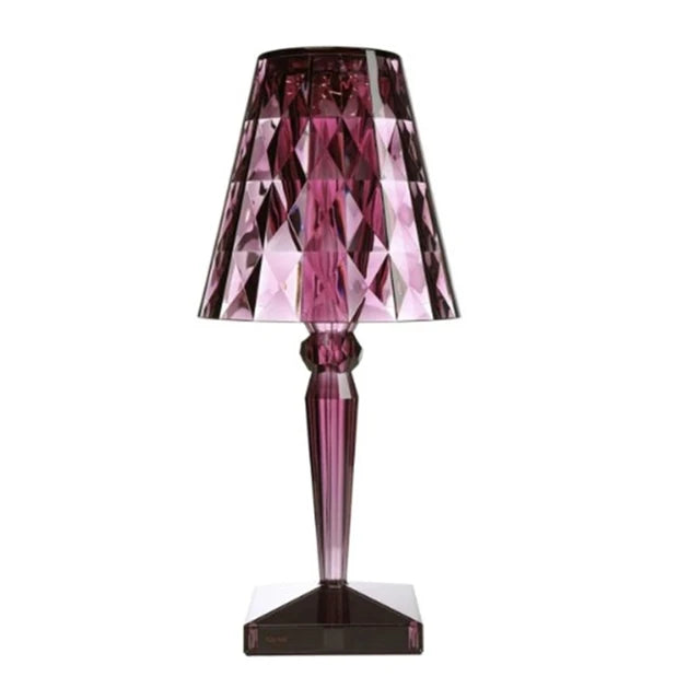 Luminouscrystal - tafellamp gemaakt van acryl kristal art