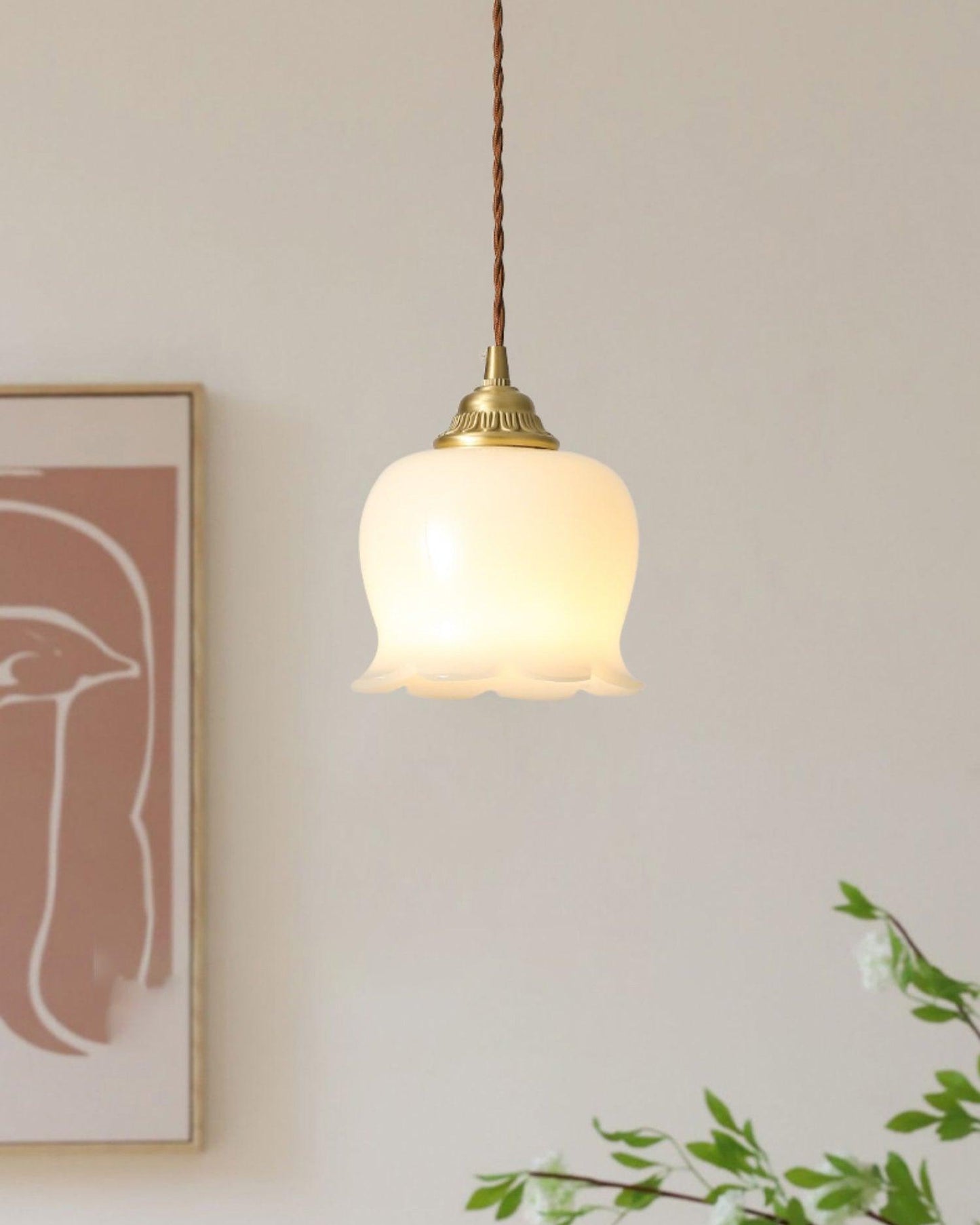 Talblume hanglamp