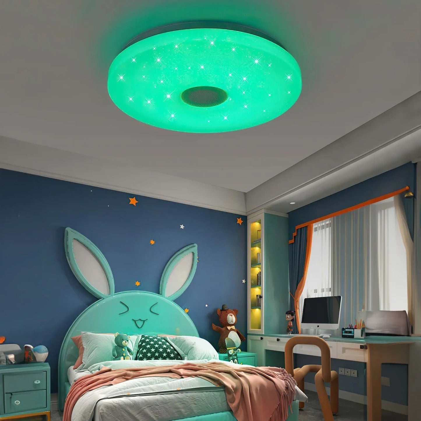 Intelligente moderne rgb plafondlamp