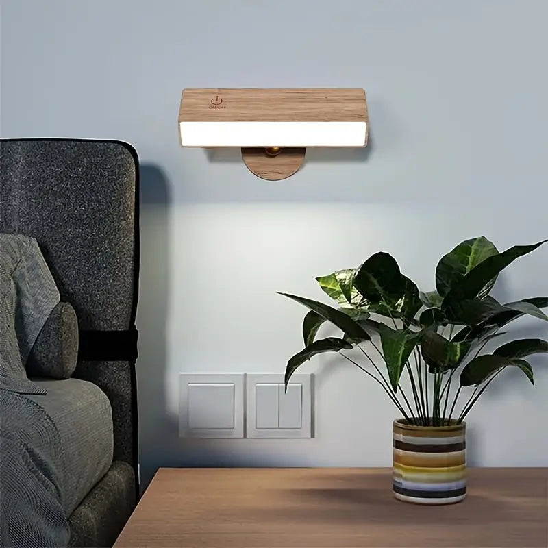 Oplaadbare design wandlamp