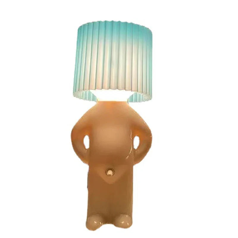 Staande man - de grappigste tafellamp die er is, creatief cadeau