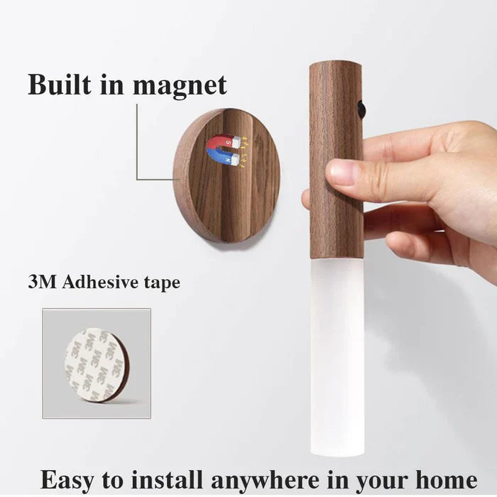 MagnetTourch - LED-bewegingsmelder oplaadbaar nachtlampje