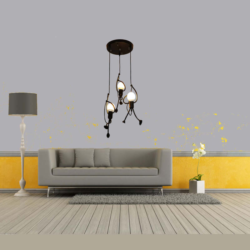 Retro hanglamp iron man