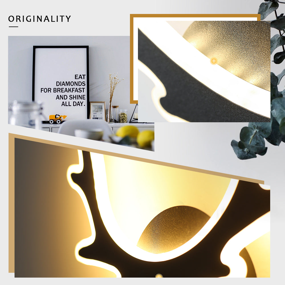 Nordicantler - wanddecoratielamp