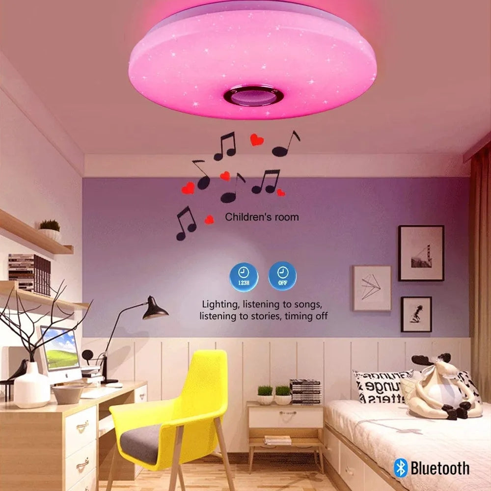 Intelligente moderne rgb plafondlamp