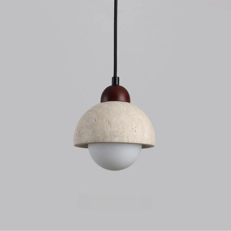 Hanglamp in natuurlijk marmer