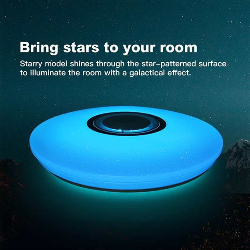Intelligente moderne rgb plafondlamp