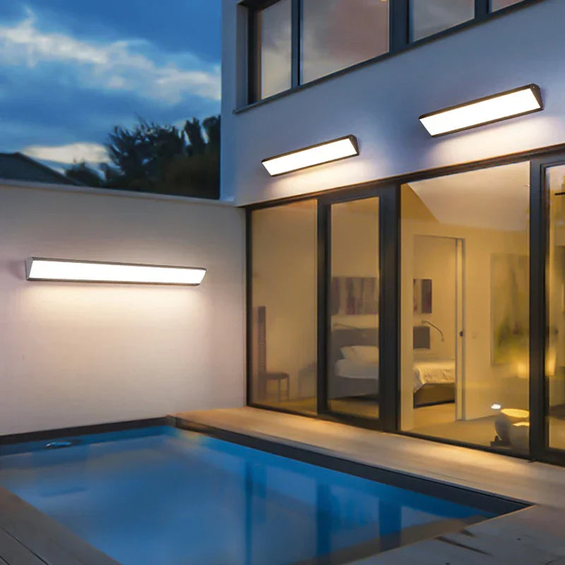 PatioGlow - waterdichte LED-wandlamp