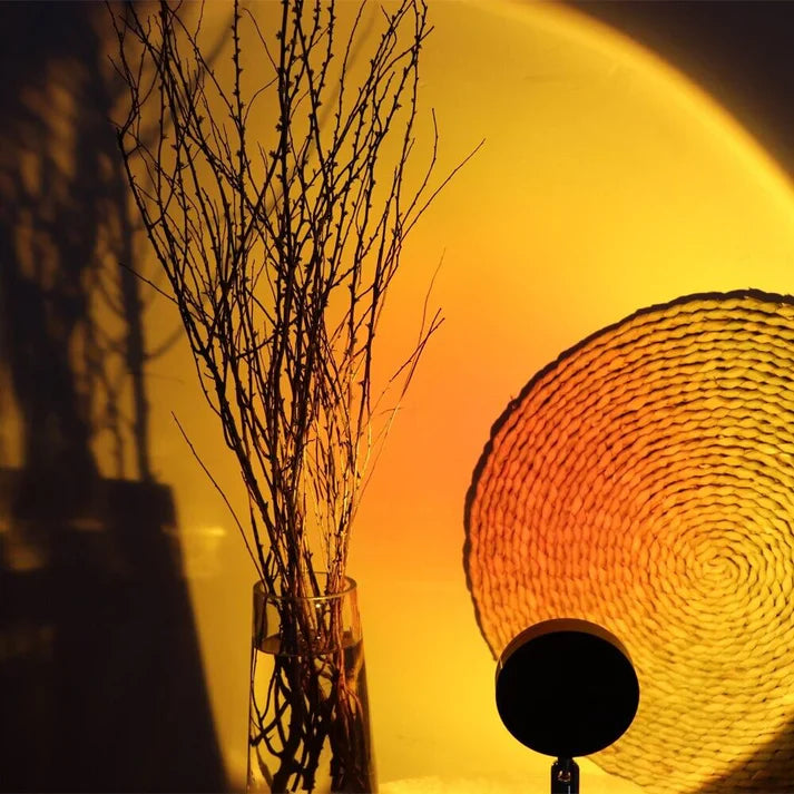 Gouden uur zonsonderganglamp