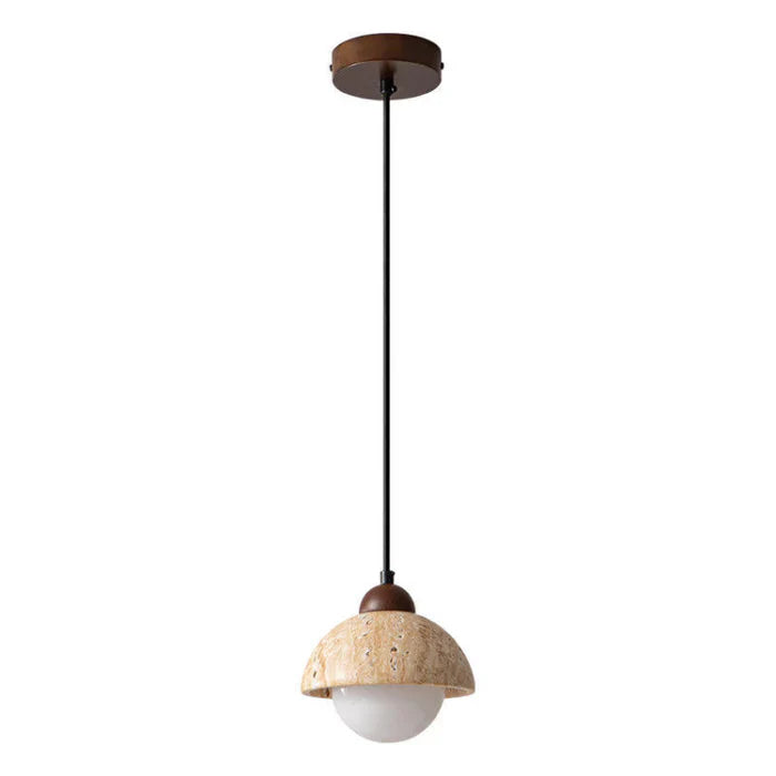 Hanglamp in natuurlijk marmer