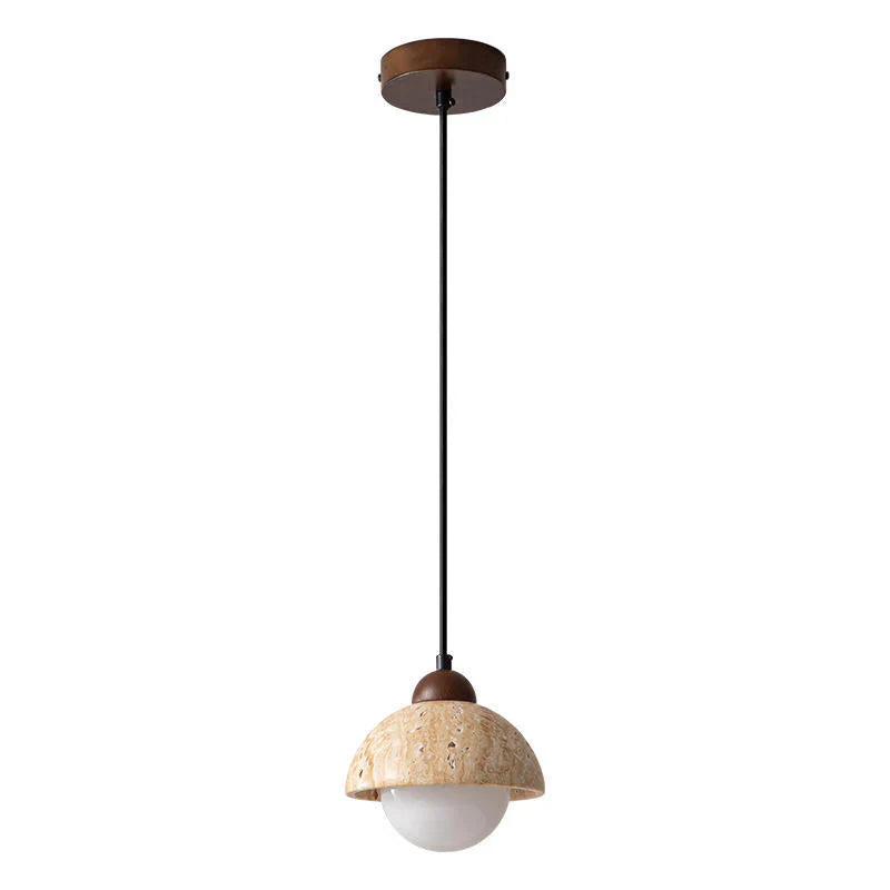Hanglamp in natuurlijk marmer