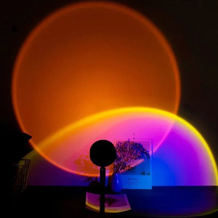Gouden uur zonsonderganglamp