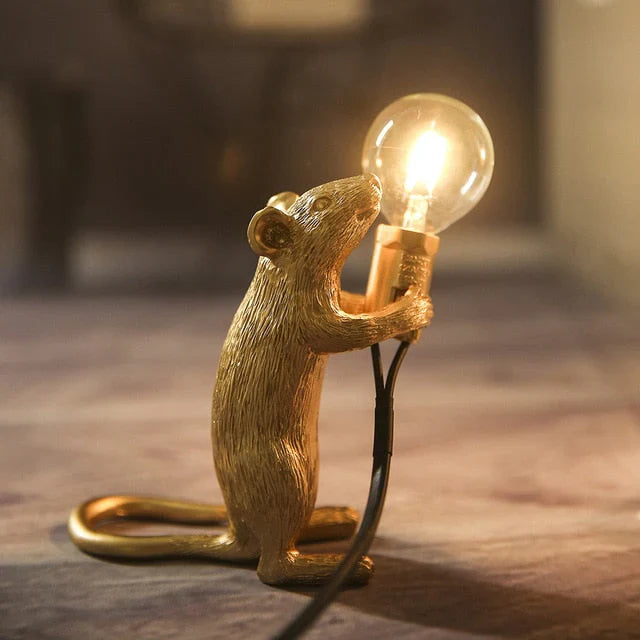 Verlichte muis - originele lamp voor in huis: muislamp