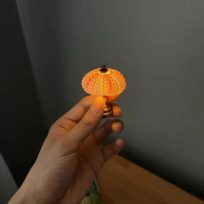 Diy - zee-egel nachtlampje