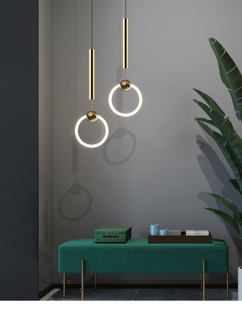 Nordic eenvoudige led hanglamp
