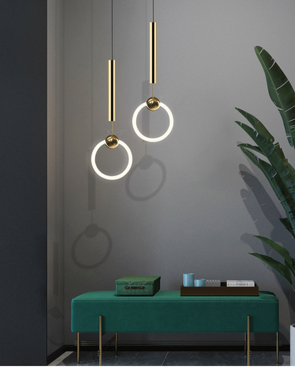 Nordic eenvoudige led hanglamp