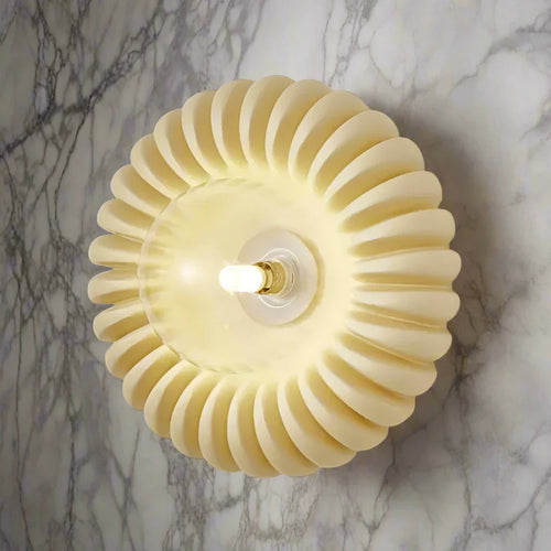 CreativeGlow – moderne wandlamp van hars voor de slaapkamer