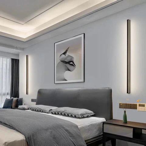 Minimalistische lineaire wandlamp led sfeerverlichting