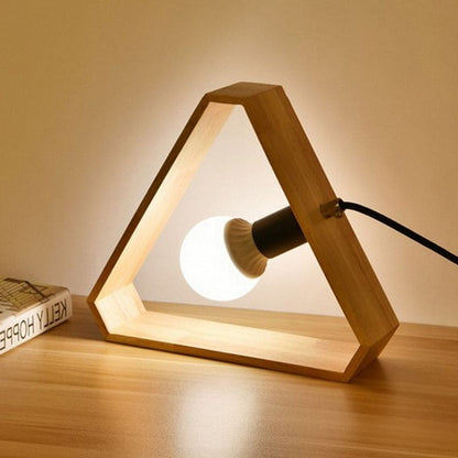 Lightstyle - hoofd beige eenvoud tafellamp voor slaapkamer