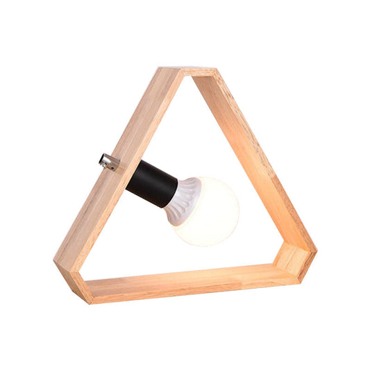 Lightstyle - hoofd beige eenvoud tafellamp voor slaapkamer