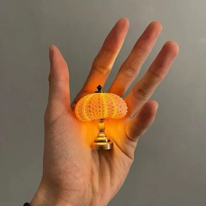 Diy - zee-egel nachtlampje
