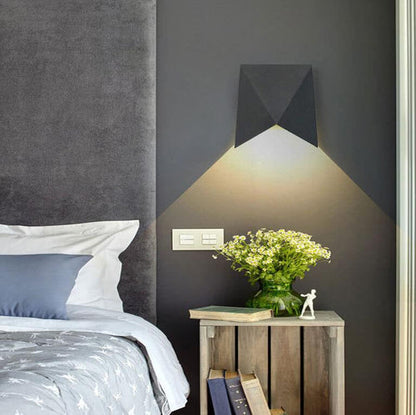 EcoLume | moderne minimalistische origami LED-wandlamp