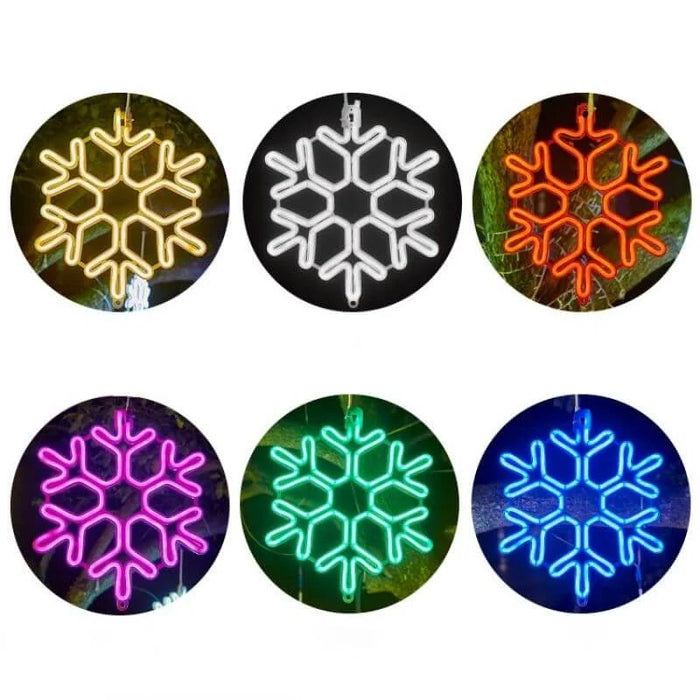 Kerstmis LED waterdichte sneeuwvlok licht