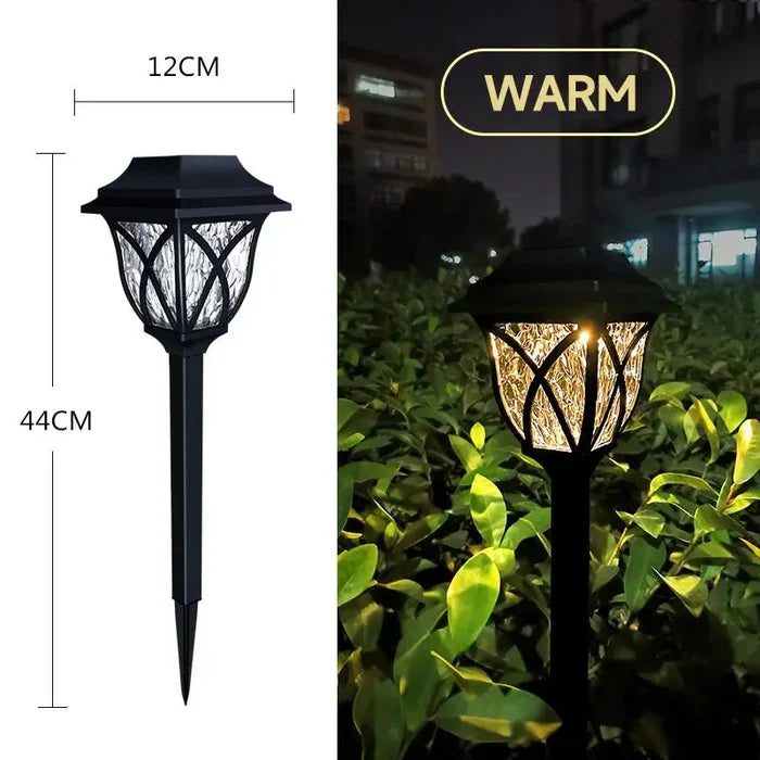 Tuinlamp op zonne-energie