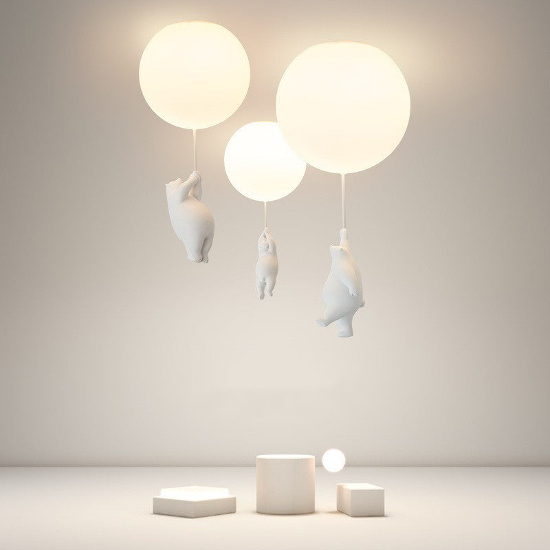 SkyDream plafondlampen kinder hanglamp beer en ballon