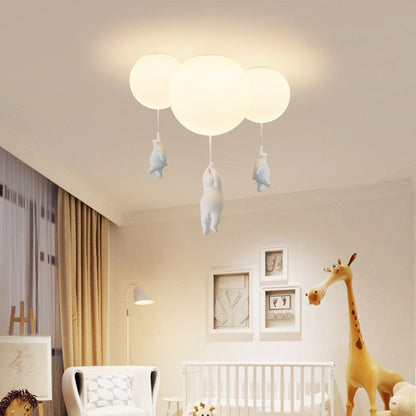 SkyDream plafondlampen kinder hanglamp beer en ballon