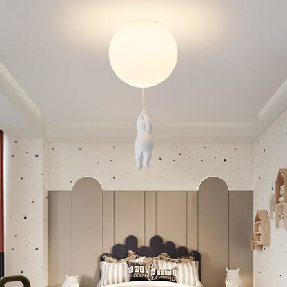 SkyDream plafondlampen kinder hanglamp beer en ballon