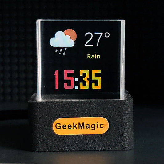 Trendy mini-transparant wifi-natter display