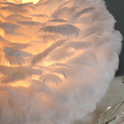 Elegant Light - romantische tafellamp van veerkristal