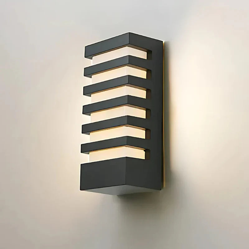 Aluluxe | moderne waterdichte aluminium wandlamp voor binnen en buiten
