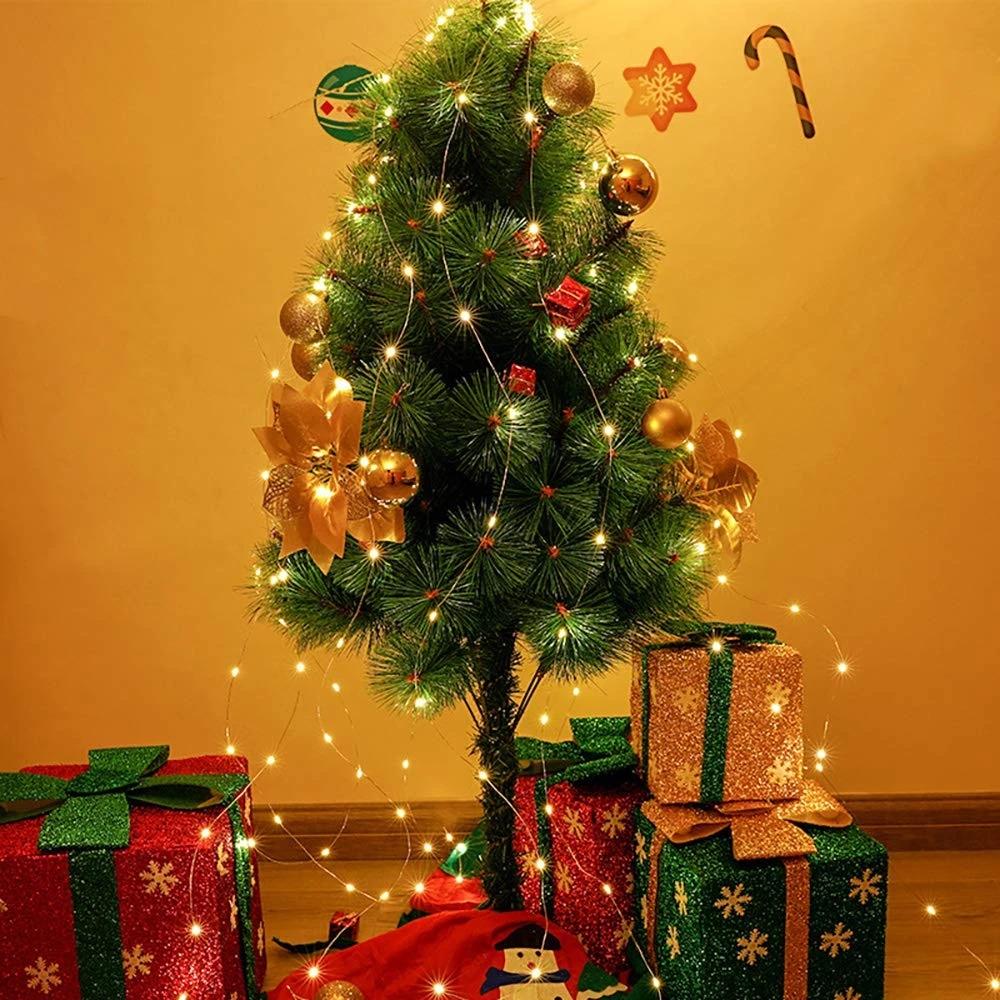 Kerstverlichting op zonne-energie