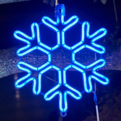 Kerstmis LED waterdichte sneeuwvlok licht
