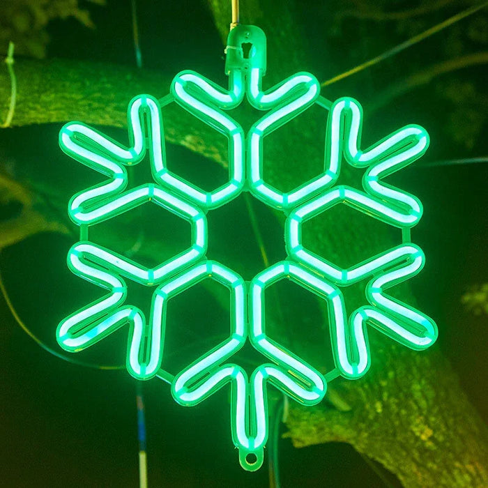 Kerstmis LED waterdichte sneeuwvlok licht