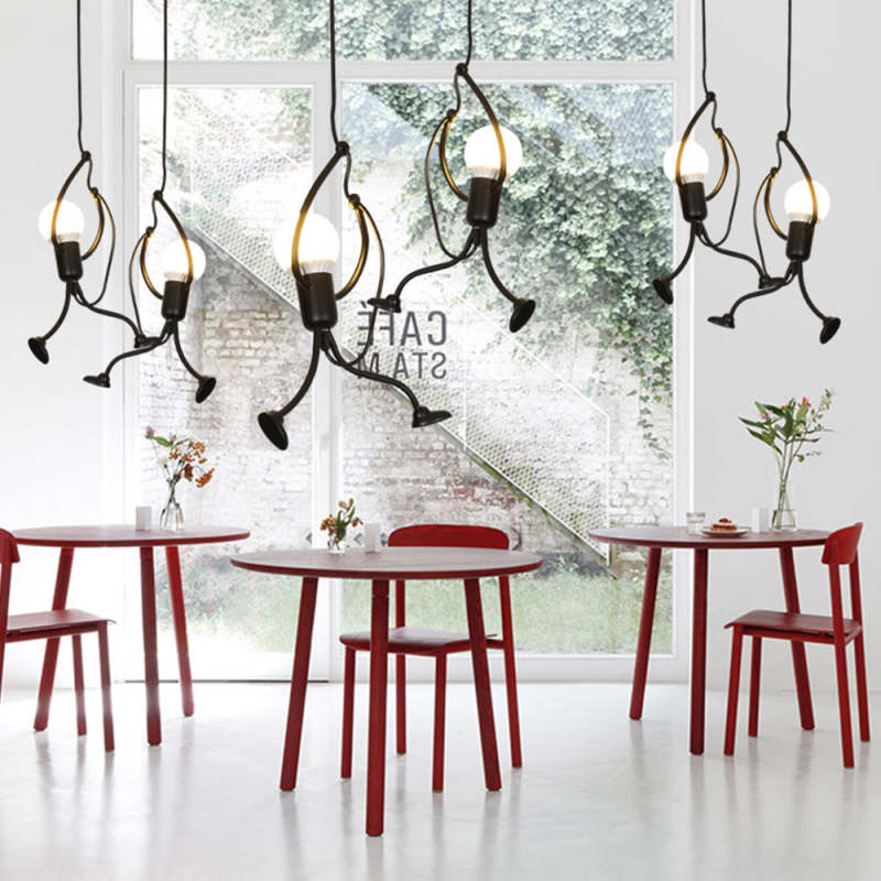 Retro hanglamp iron man