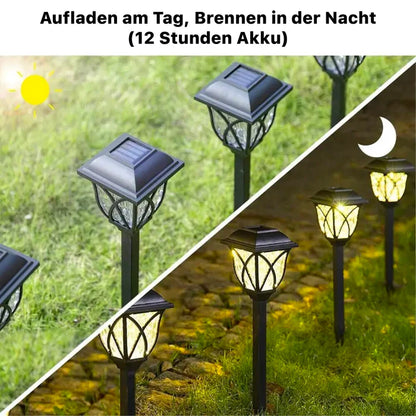 Tuinlamp op zonne-energie