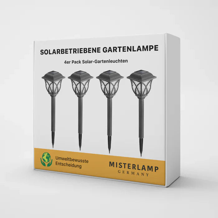 Tuinlamp op zonne-energie