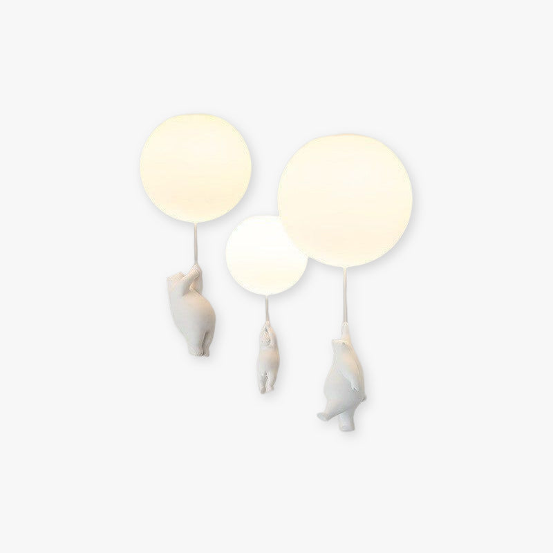 SkyDream plafondlampen kinder hanglamp beer en ballon
