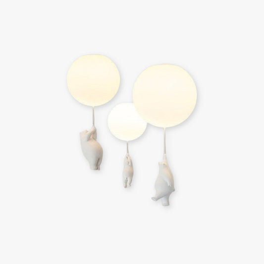 SkyDream plafondlampen kinder hanglamp beer en ballon