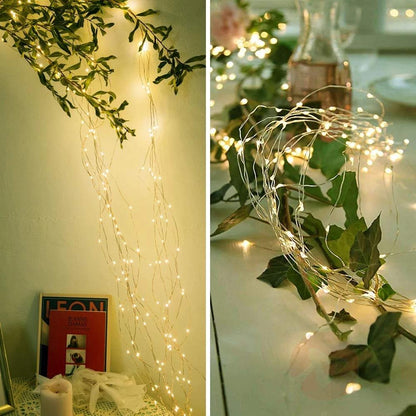 Kerstverlichting op zonne-energie