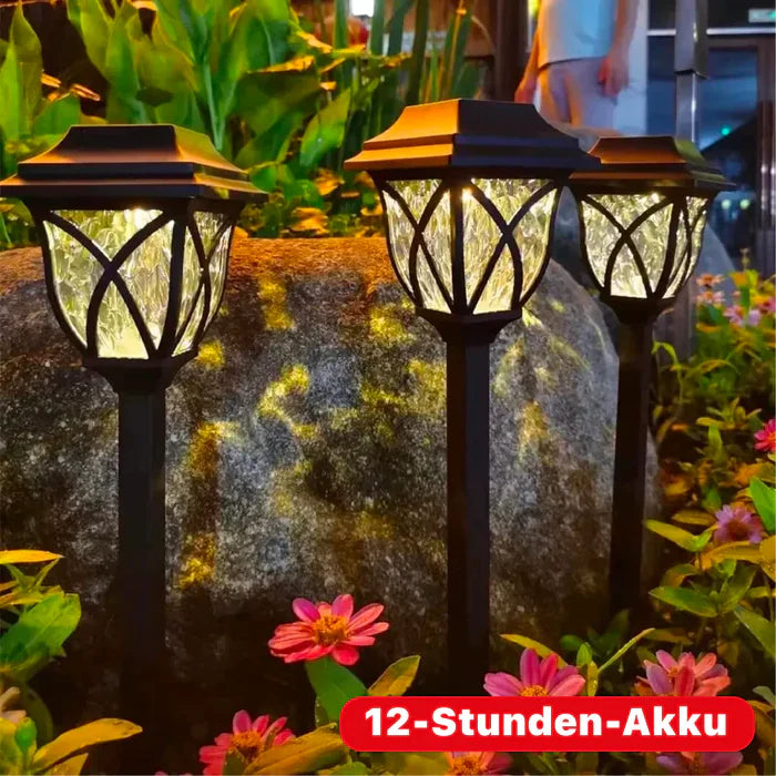 Tuinlamp op zonne-energie