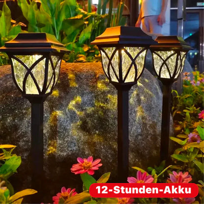 Tuinlamp op zonne-energie
