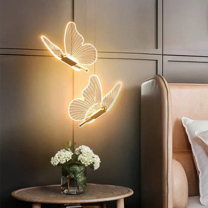 Hanglamp in de vorm van een vlinder