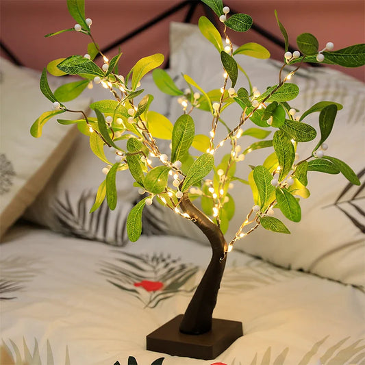 Kerstmis ginkgo boom led verlichting