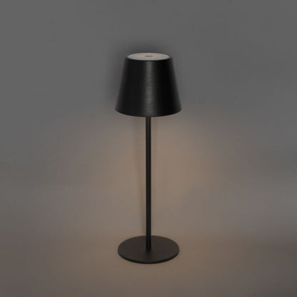 Set van 2 zwarte tafellampen met dimmer en stafunctie – Murdock