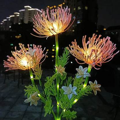 Magische sprookjesbloemen – tuinverlichting op zonne energie
