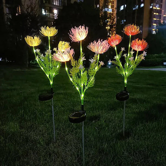 Magische sprookjesbloemen – tuinverlichting op zonne energie